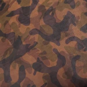 Da Camouflage màu Olive